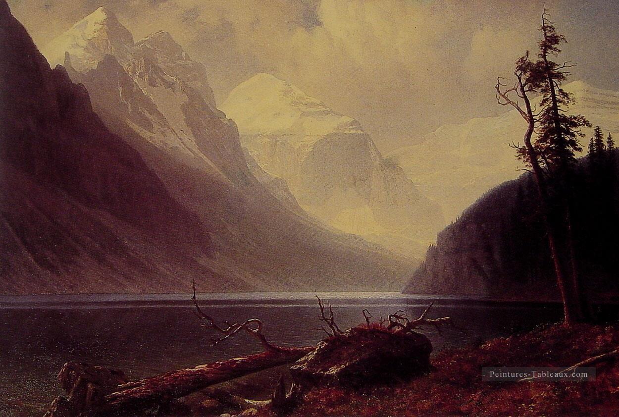 Lac Louise Albert Bierstadt paysage Peintures à l'huile